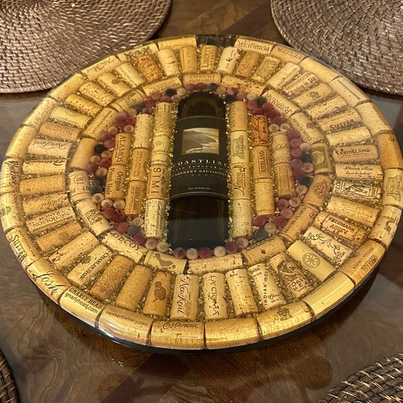 Other - Wine Cork Lazy Susan